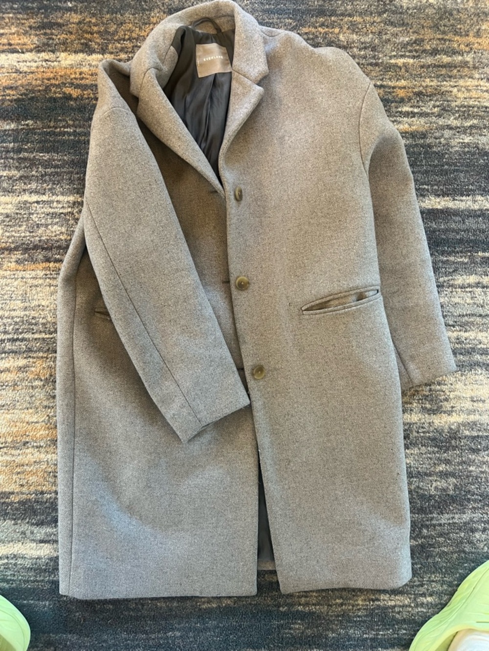 Everlane Gray Wool Coat